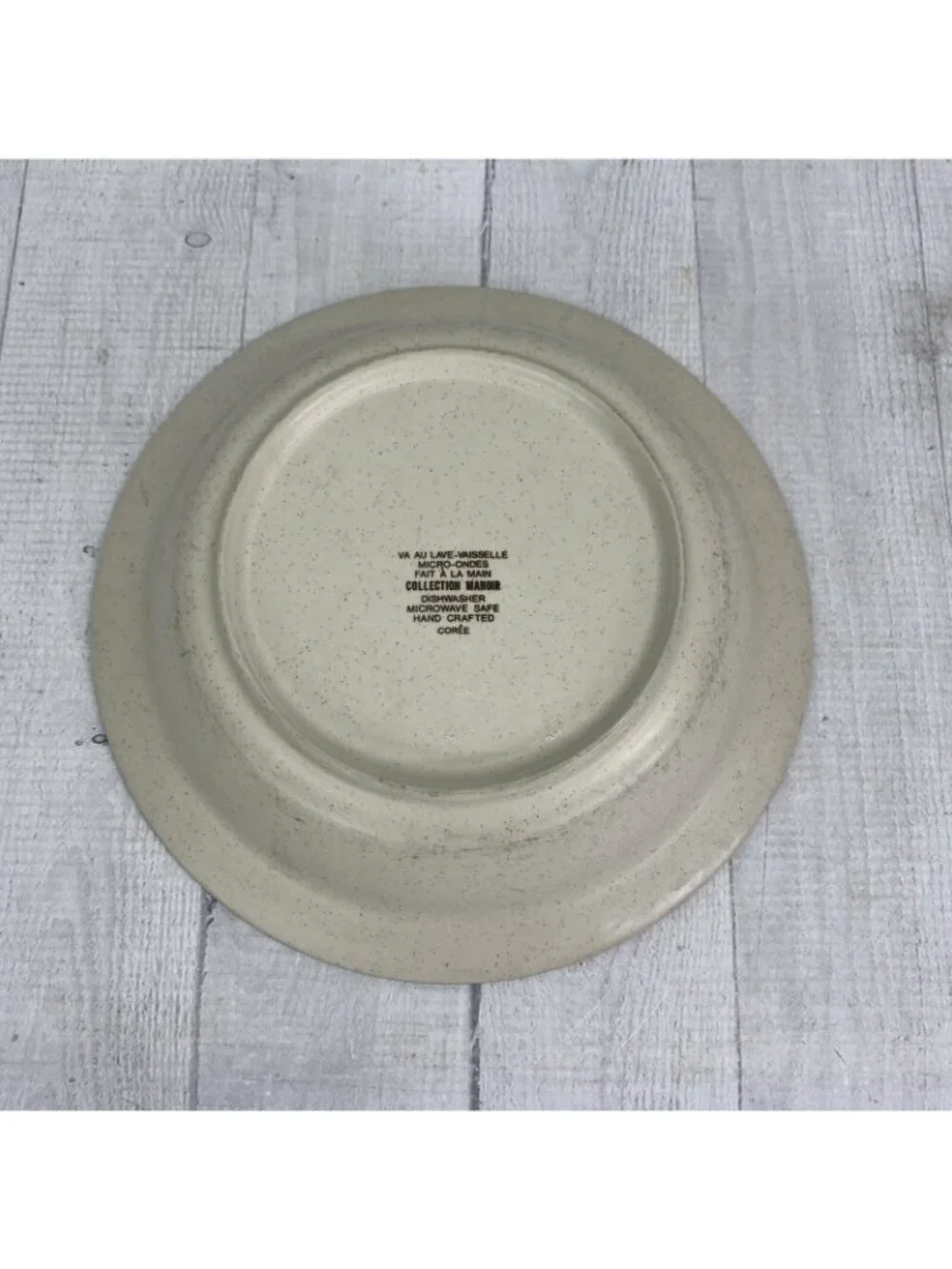 Collection Manoir CXY1 Cabin & Boat Hand Crafted Korea Ceramic Rim Bowls Set 2